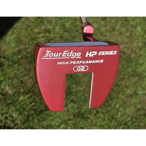 Tour Edge HP Series 02 Putter 35" Steel Shaft High Performance RH Head Cover NEW